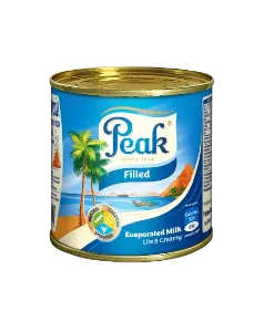 Peak filled cream milk