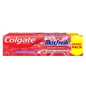 Colgate  Maxfresh with cooling crystals  (spicy fresh family pack)