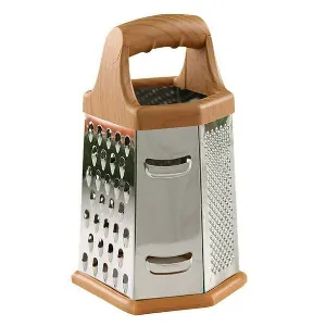 Stainless 5-sided grater