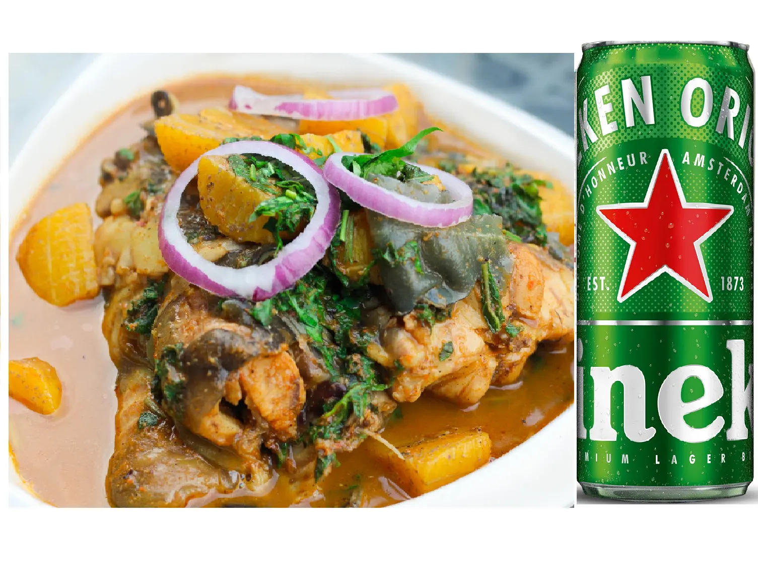 Catfish Peppersoup with Beer