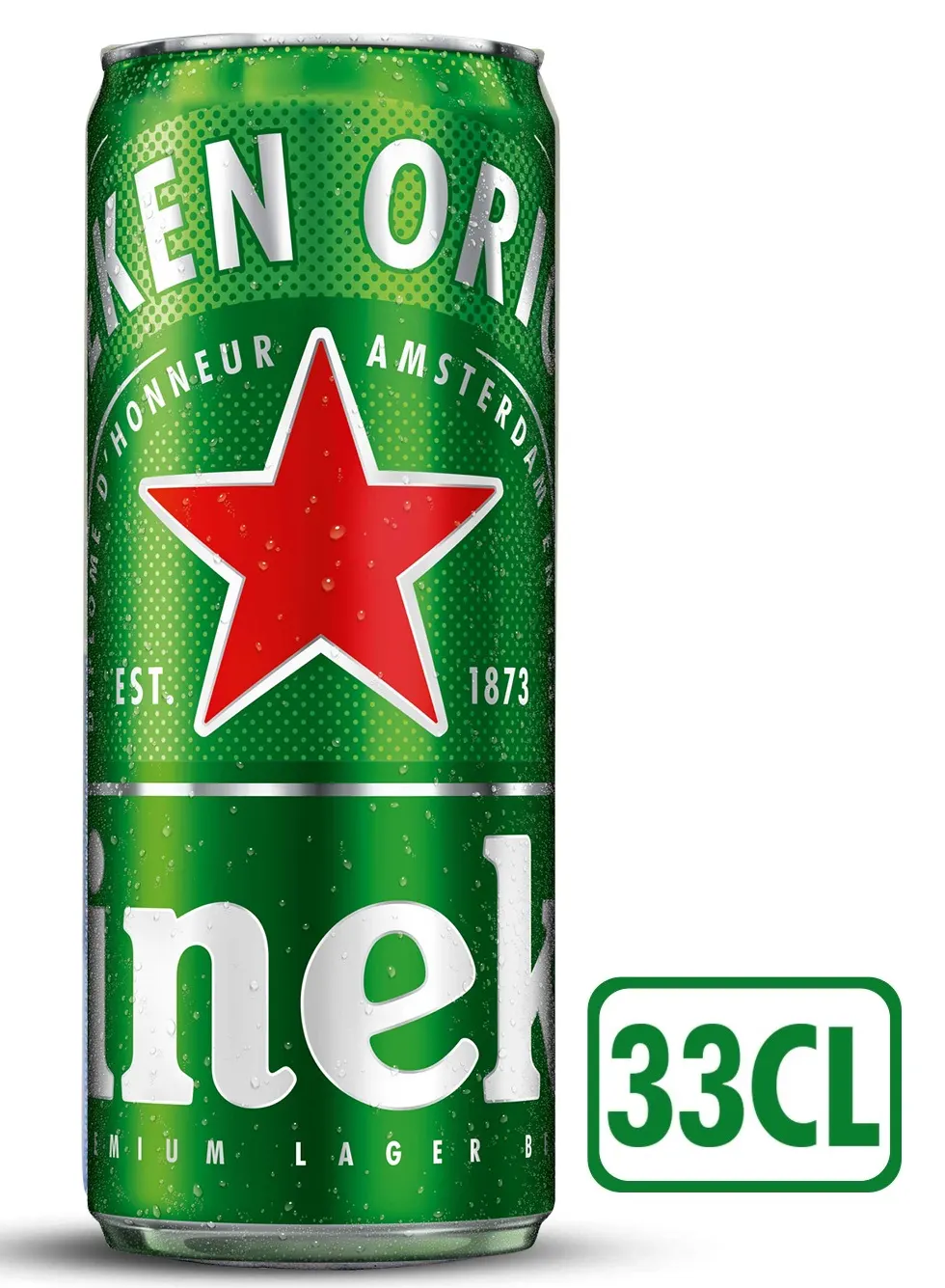 Heineken sleek can 33cl