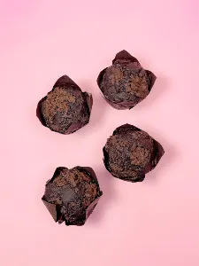 DOUBLE CHOCOLATE MUFFINS