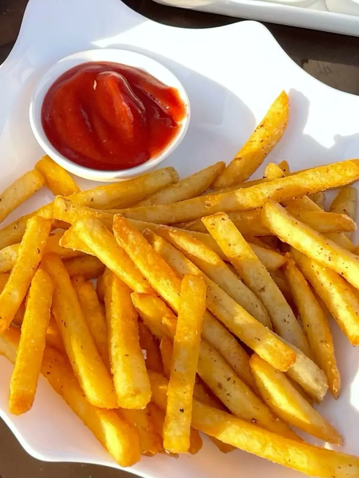 Chips and egg
