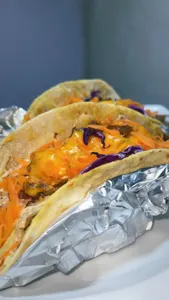 Chicken Tacos (Soft shell) and cheese
