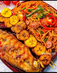 jollof spaghetti