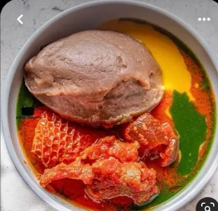 Amala Ewedu and Gbegiri