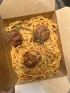 spaghetti with meat balls