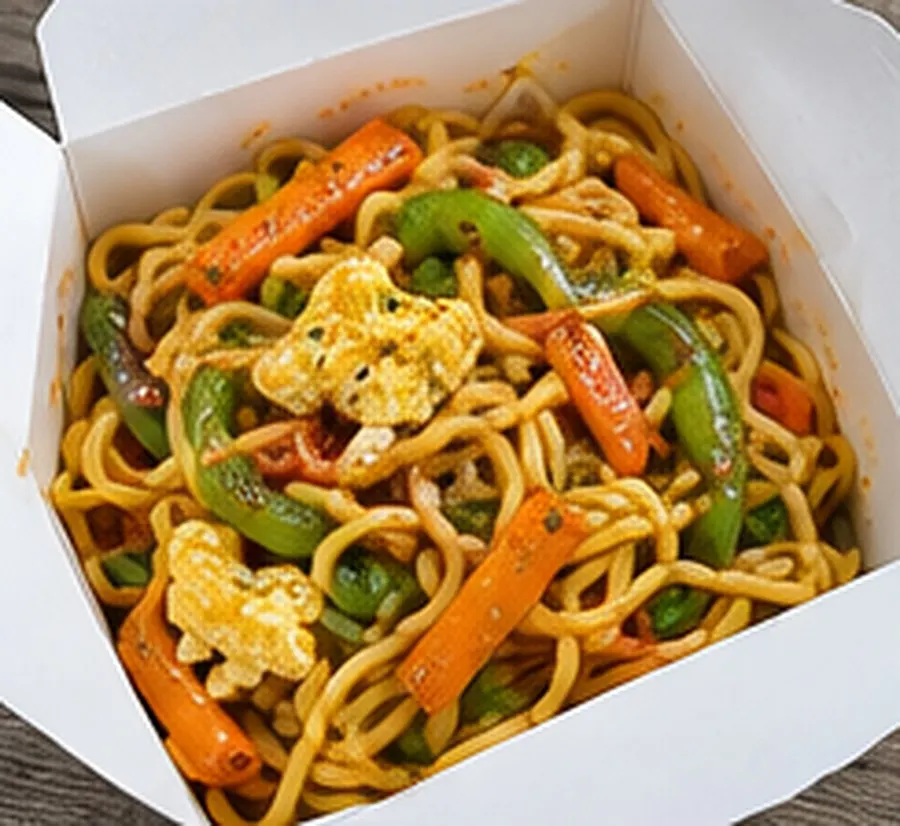 Egg Stir Fried Noodles