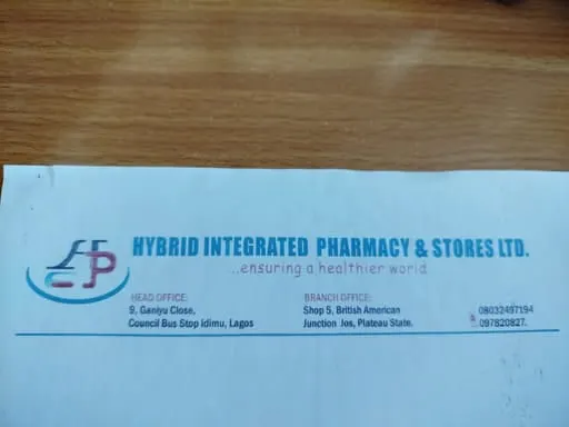 Hybrid pharmacy ltd - 5, British American Junction