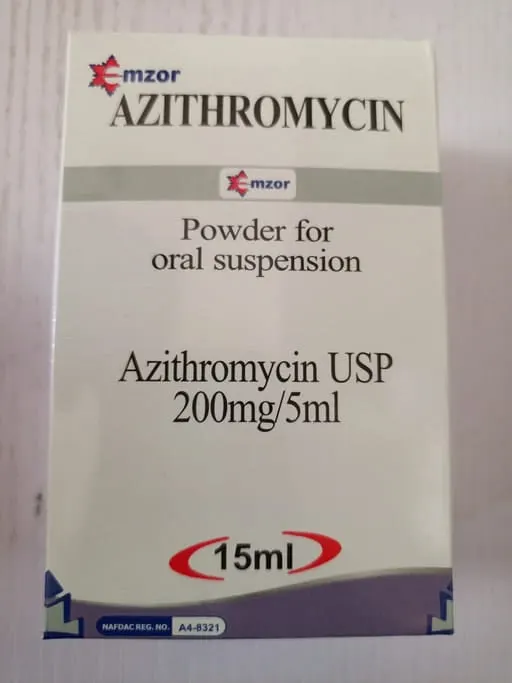 Azithromycin 200mg/5ml
