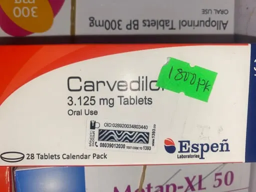 Carvedilol
