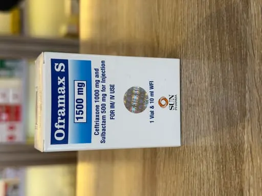 Ceftriaxone/ sulbactam 1.5g oframax-S