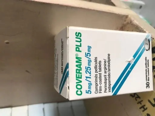 Coveram plus 5mg/1.25mg/5mg