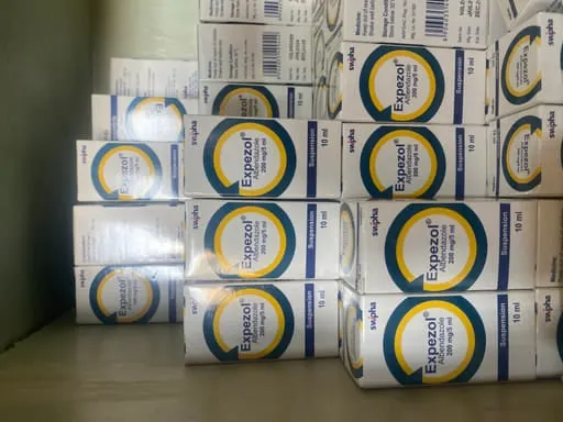 Expezol suspension