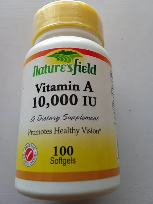 Natures field Vitamin A softgels
