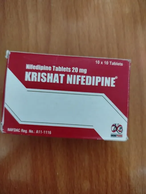 Nifedipine 20mg tab