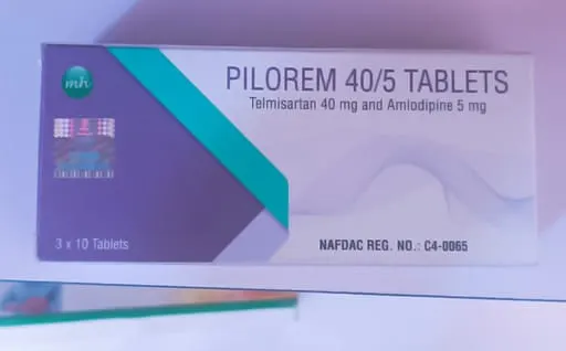 TAB. PILOREM 40/5MG