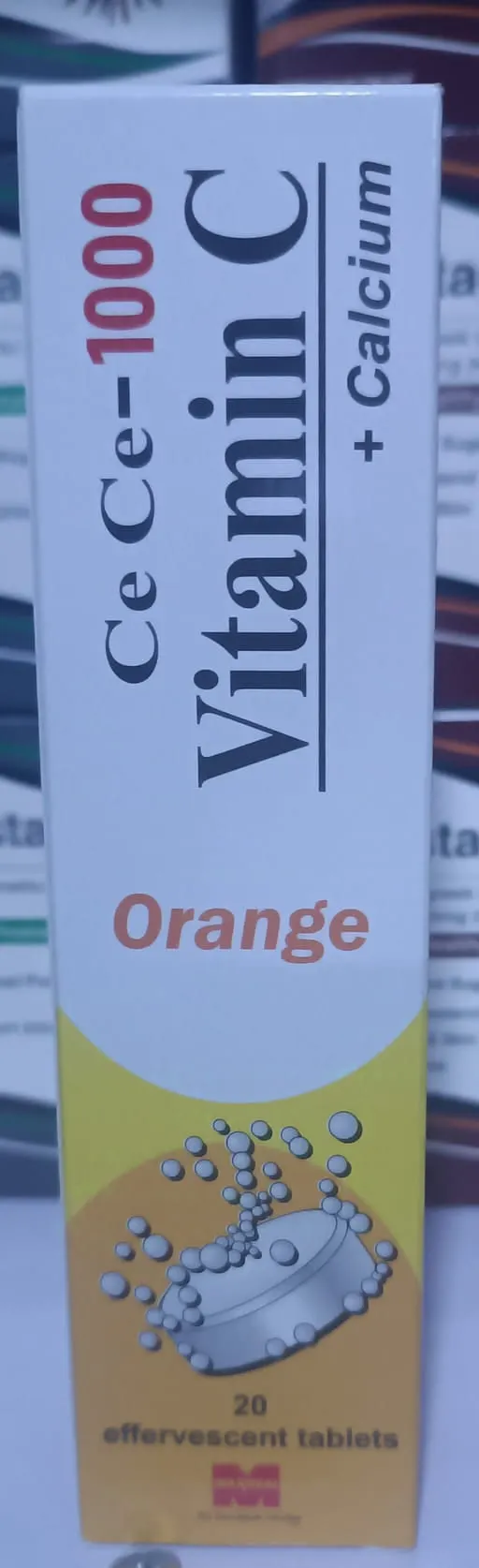 TAB. VITAMIN C + Ca(CaC) EFFERVESCENT