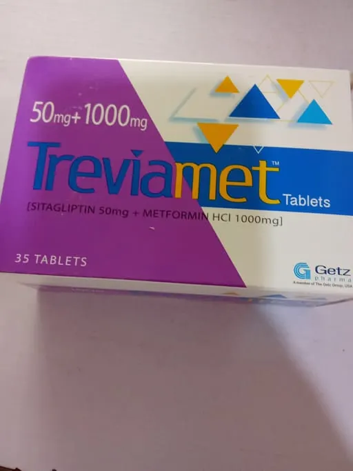 Treviamet 50mg+1000mg